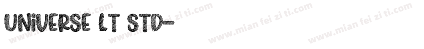 Universe LT Std字体转换